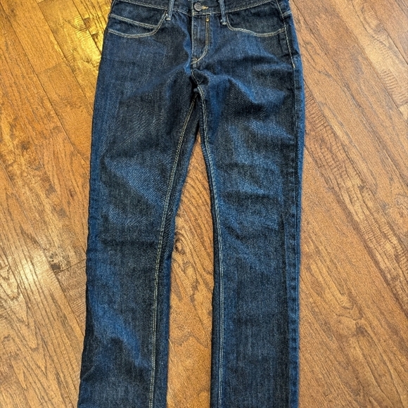 Zara men Slim fit jeans, Dark Blue Jeans Size 31 - Picture 8 of 17